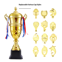 Trophée de compétition sportive en forme de corps de sirène, design unique avec grande coupe, plaqué électrolytiquement, pour les matchs de basketball