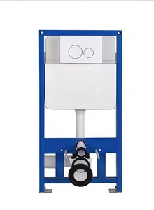 Cisterna oculta de pared, tanque de inodoro oculto de HDPE de doble descarga para inodoros suspendidos en la pared - Product Image 6