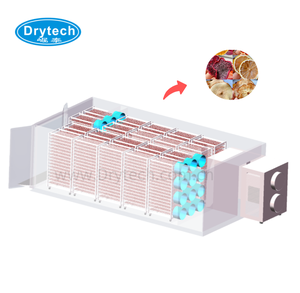 Secador de bomba de calor de fuente de aire de cobertura total para secar granos de té Maquinaria de procesamiento de alimentos preferida - Product Image 6