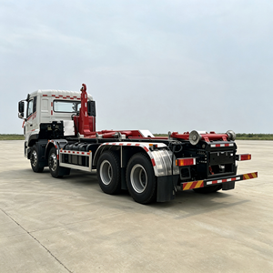 Camion benne à bras de levage Dongfeng ZD 8x4 de 30 tonnes pour déchets, volume de conteneur personnalisé, à vendre - Product Image 5