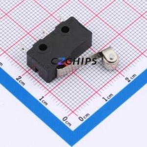 3JWD-HDRB-TL Limit Switch SIP-3P,19.8x6.5mm Switch Single Pole Double Throw Press Piece, Roller 19.8mm 6.5mm - Product Image 1