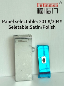 Cierrapuertas Moderno para Puerta de Vidrio sin Marco de 100 kg, Velocidad Ajustable con Resorte de Suelo de Aleación de Aluminio sin Necesidad de Perforación para Hoteles - Product Image 3