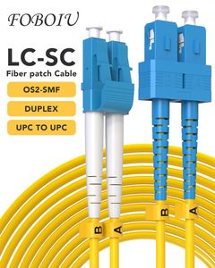 OEM ODM 5er-Pack OS2 SC zu LC Glasfaser-Patchkabel 2m Singlemode Einzeln Getestet Duplex Glasfaser-Optische Patchkabel Singlemode - Product Image 3
