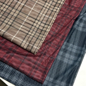 Tissu <span class=keywords><strong>En</strong></span> Maille 91% Polyester 9% Spandex đan tùy chỉnh kiểm tra kẻ sọc in kỹ thuật số điện lưới lưới vải - Product Image 5