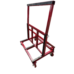 รถเข็นขนย้ายกระจกคุณภาพสูง รับน้ำหนักได้ 800 กก. แบบ 4 ล้อ สำหรับกระเบื้องและแผ่นยิปซัม - Product Image 1