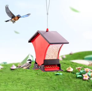 Большая металлическая кормушка для птиц - Product Image 6