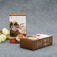 Boîte d'emballage en papier avec logo personnalisé, boîte pour aliments, café, chips, biscuits, emballage en carton, matériau recyclable, boîte pour fleurs, thé, boissons