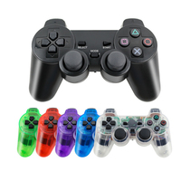 Control de Juego con Motor de Vibración Simple/Doble, Joystick P2 Cómodo con Hebillas, Varios Colores, Inalámbrico 2.4GHz