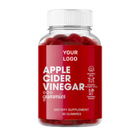 Bonbons gélifiés au vinaigre de cidre de pomme pour adultes OEM |   Soutien Détoxifiant et Digestif pour la Perte de Poids et la Santé de la Peau (60 Comprimés)
