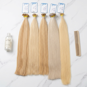 ผมต่อปลายแบนแบบพรีเมี่ยมมีหลายสี - Product Image 1