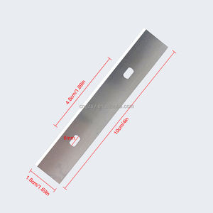 Lames de rasoir en acier de remplacement de 4 pouces, lames de grattoir pour le nettoyage de voiture, la maison, la serpillière, grattoir à glace - Product Image 3