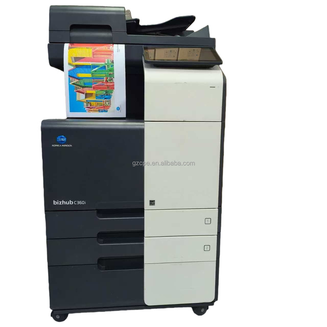 Konica Minolta Bizhub C360i Color MFP Low Counter 36ppm Laser Digital Duplicator Original 95% New Used Refurbished Copiers Japan