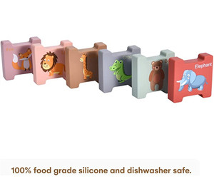 Bloques Apilables de Silicona Suave al por Mayor de Fábrica, Juguetes de Dentición para Bebés - Product Image 5
