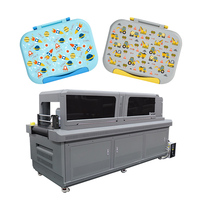 SpringYprinter Imprimante à jet d'encre UV à passage unique de 60cm de largeur d'impression pour cuir et œuf pour boîte en papier et emballage fourre-tout
