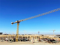 Grue à tour Zoomlion XGTL1600 neuve de 100 tonnes avec moteur et composants de transmission à haute efficacité et moment de charge élevé