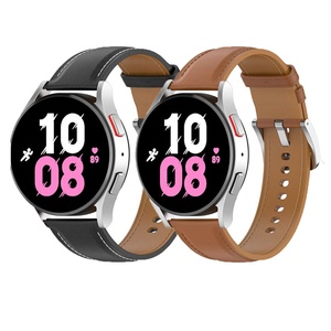 Bracelets en <span class=keywords><strong>cuir</strong></span> pour Samsung <span class=keywords><strong>Galaxy</strong></span> <span class=keywords><strong>Watch</strong></span> 3 4 <span class=keywords><strong>5</strong></span> 6 <span class=keywords><strong>Bracelet</strong></span> classique <span class=keywords><strong>Galaxy</strong></span> <span class=keywords><strong>Watch</strong></span> <span class=keywords><strong>5</strong></span> <span class=keywords><strong>Pro</strong></span> pour Huawei <span class=keywords><strong>bracelet</strong></span> de montre - Product Image 1