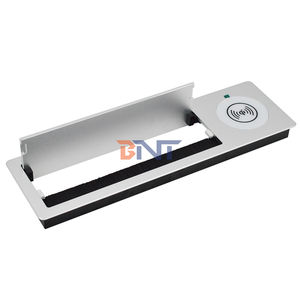 Boente Customized Table Hole <strong>Cover</strong> Black Brush Wire Under Desk <strong>Cable</strong> <strong>Entry</strong> Grommet Box Management Tray - Product Image 4