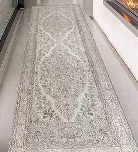 Alfombra Floral de medallón de tonos suaves, decoración de oficina pequeña de lujo, conjunto de alfombra turca de Anatolia para boda - Product Image 3