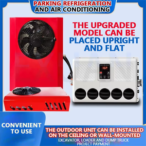 Aire Acondicionado Eléctrico de 12V/24V para Autocaravanas, Modificación de Aire Acondicionado para Camiones Pesados, Máquina de Refrigeración para Excavadoras - Product Image 6