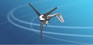 ระบบไฟส่องสว่างบนถนน NE-S2 300 W เครื่องกำเนิดลมจริง NE-S2 300เครื่องกำเนิดลม - Product Image 2