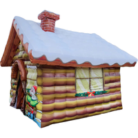 Maisons gonflables de Noël gonflables de tente gonflable de Noël pour la décoration de vacances