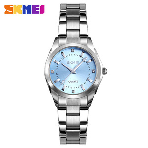 Relógio Feminino SKMEI 1620, Marca de Moda, à Prova d'Água, Movimento de Quartzo, Pulseira de Aço Inoxidável, Relógio de Pulso com Ponteiros Luminosos para Mulheres - Product Image 4