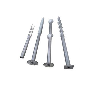 Vis de <span class=keywords><strong>fixation</strong></span> au <span class=keywords><strong>sol</strong></span> en acier galvanisé pour poteaux de clôture et applications de <span class=keywords><strong>fixation</strong></span> au <span class=keywords><strong>sol</strong></span> en extérieur - Product Image 2