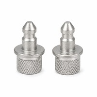 Nouveau composant de fixation pour éclairage automobile, goupille d'alignement non standard en acier au carbone zingué moleté pour phare