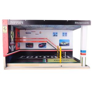 Personnalisé 1: 18 Modèle Showroom Scène Ascenseur DIY Personnalisé Manuel Alliage Modèle Réparation Usine Dreamworks Personnalisé Parking Lot - Product Image 1
