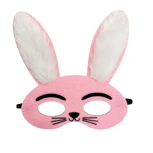 Factory Direct Sale Easter Bunny Felt mask Party masquerade felt mask