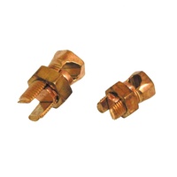 Conector de pernos divididos de latón de alta eficiencia para unir cables de cobre de proveedores y exportadores indios