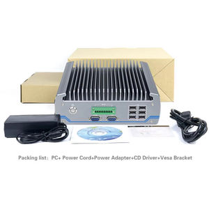 Partaker Fanless PC Intel Core I3 6100T Dual Gigabit Ethernet Embedded Industrial Mini PC per applicazioni <span class=keywords><strong>Desktop</strong></span> 32GB EU/JP/UK - Product Image 6