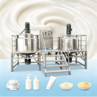 Cuve d'émulsification homogénéisante à cisaillement élevé ORME pour la production de crème cosmétique, shampoing et mayonnaise comestible