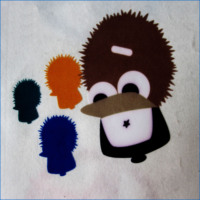 Patch thermocollant de haute qualité avec motif en flocage 3D, impression en flocage, pour vêtements, style tendance, personnalisable