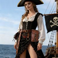 Sac à bandoulière rétro médiéval, sac banane gothique de pirate, accessoire de personnage pour LARP, jeu de rôle, foire de la Renaissance, cosplay