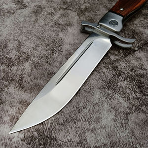 Coltello Tascabile Pieghevole Tattico con Manico in Legno Acid Branch Russo per Campeggio, Caccia, EDC, OEM, Fai-da-Te - Product Image 3