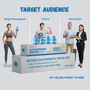 Complément Probiotique pour la Santé Intestinale - Poudre Probiotique Bénéfique pour l'Hygiène Intestinale - Product Image 1