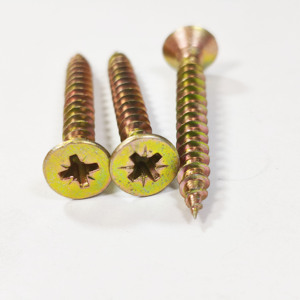 Tornillo para aglomerado de fábrica china, tornillo Pozi Drive para aglomerado, tornillo para paneles de yeso - Product Image 1