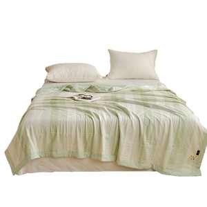 Organic Cotton Jacquard <b>Quilt</b> 150x200cm 200x230cm Breathable Summer <b>Quilt</b> For Home Use - Product Image 5
