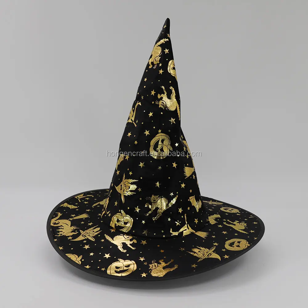 crazy halloween floppy fedora party hats wide brim hat wig