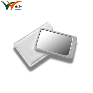 Fashion Modern Vanity Rhinestone Diamond Crystal Metal Compact Mirror Makeup - Product Image 4