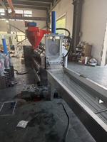 Extrudeuse à vis simple ventilée D120mm, Granulateur robuste avec élimination de l'humidité