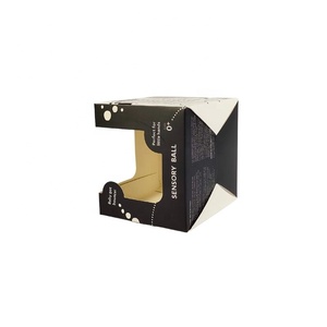 Tùy chỉnh tráng giấy hộp hiển thị với lá vàng bao bì phẳng cho vận chuyển cho máy tính điện thoại di động Mascara bền thanh lịch - Product Image 4