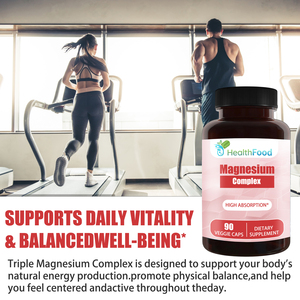 OEM ODM Custom Calm Magnesium Complex Capsules Sleep Support <b>Supplement</b> 300 mg Magnesium Boost Muscle Function Capsules - Product Image 5
