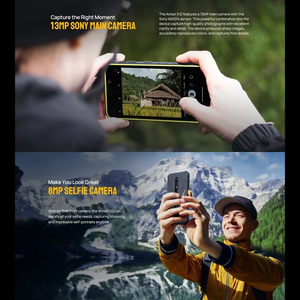 Fabricante <span class=keywords><strong>precio</strong></span> al por mayor <span class=keywords><strong>Ulefone</strong></span> <span class=keywords><strong>Armor</strong></span> X12 3GB + 32GB 5,45 "teléfono resistente Android <span class=keywords><strong>13</strong></span> Go Helio A22 4G NFC desbloqueo facial IP68/IP69K - Product Image 5