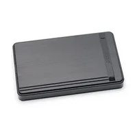 Boîtier externe pour disque dur Duro 2.5 USB 3.0 SATA en alliage d'aluminium, noir, en plastique ABS, avec câble EVA, boîte de couleur