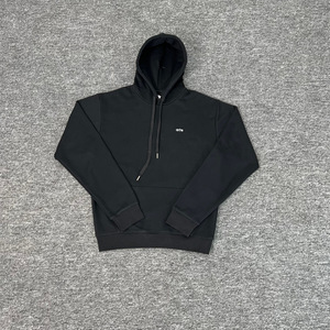 Felpa con Cappuccio Casual Trendy con Ricamo di Piccole Figure e Cerniera Sportiva Esterna - Product Image 1