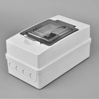 Boîtier de disjoncteur EcoNewlink MCCB IP65 étanche à la poussière pour extérieur, 250A, montage en surface, modèle de boîte de distribution