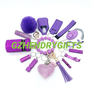 Vente en Gros d'Accessoires de Porte-Clés d'Autodéfense en Vrac, Ensemble d'Alarme de Sécurité, Gadgets pour Femmes, Fournitures en Alliage, Porte-Clés d'Autoprotection - Product Image 6