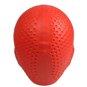 Gorro de Natación de Silicona Qilang, Negro, Alta Elasticidad, Impermeable, Anti Cloro, Cómodo, Suave, Unisex, para Adultos - Product Image 4